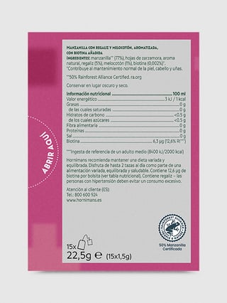 Honrnimans Biotina back