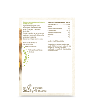 HORNIMANS GAMA JENGIBRES LIMÓN BOP