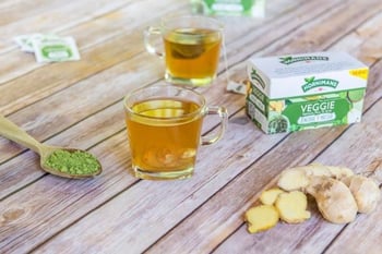 visual veggie jengibre tea