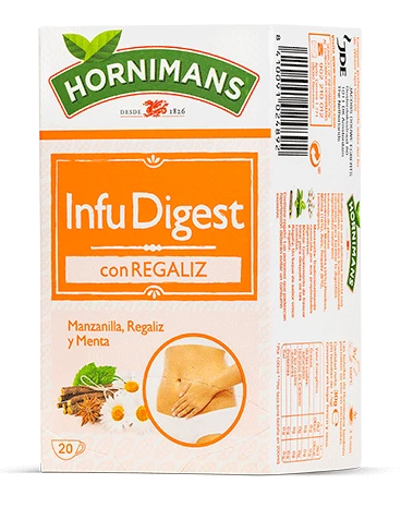 Packaging Hornimans InfuDigest
Envase Hornimans InfuDigest