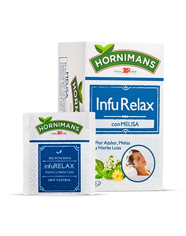 Packaging Hornimans InfuRelax
Envase Hornimans InfuRelax 
Caja Hornimans InfuRelax 