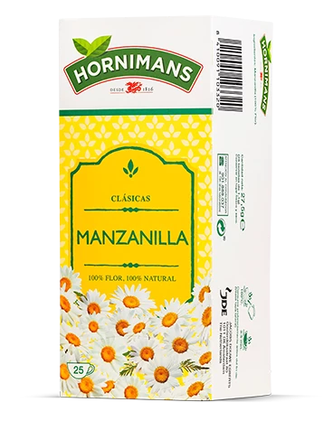 Packaging Hornimans Manzanilla
Envase Hornimans Manzanilla
Caja Hornimans Manzanilla