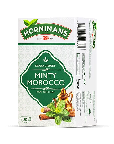 Packaging Hornimans Minty Morocco
Envase Hornimans Minty Morocco
Caja Hornimans Minty Morocco