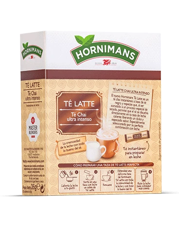 Packaging Hornimans Te Chai Ultra Intenso 
Envase Hornimans Te Chai Ultra Intenso
Caja Hornimans Te Chai Ultra Intenso 