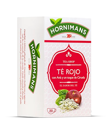 Packaging Hornimans Te Rojo Anis Ciruela
Envase Hornimans Te Rojo Anis Ciruela
Caja Hornimans Te Rojo Anis Ciruela