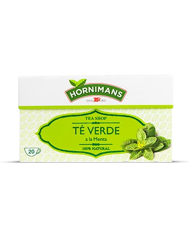 Packaging Hornimans Te Verde Menta 
Envase Hornimans Te Verde Menta 
Caja Hornimans Te Verde Menta 